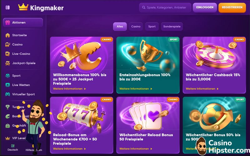 Kingmaker Casino Erfahrungen - Die Wahrheit über das beliebte Online-Casino, kingmaker casino download