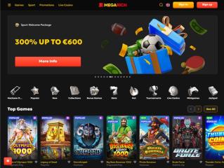 Recensione del sito di MegaRich Casino: Bonus e Metodi di Prelievo